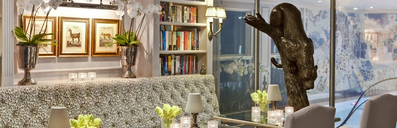 Leopard Lounge on-board Uniworld Maria Theresa