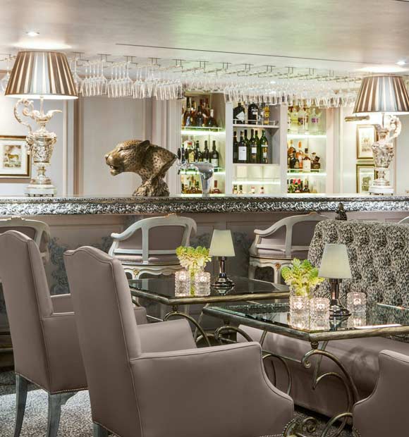 Uniworld SS Maria Theresa Leopard Lounge