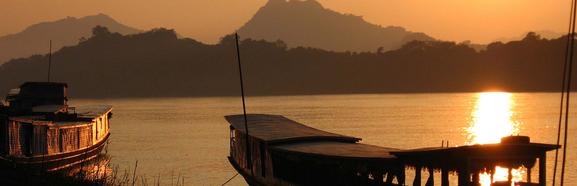 Mekong River at Sunset